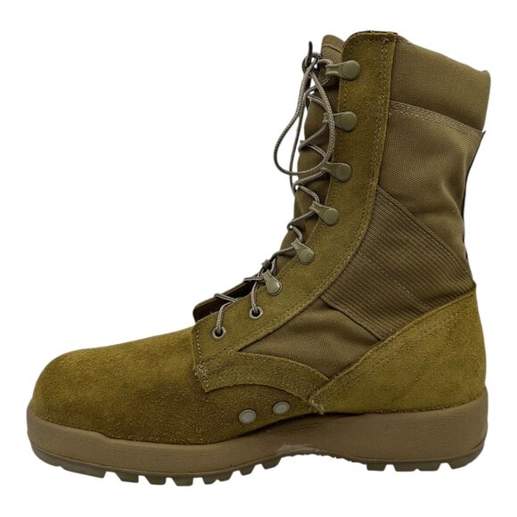McRae Footwear Combat Boots 12R Vibram Sole Tan Military Tactical Hot Weather - Picture 11 of 15